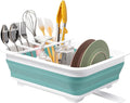 Tiawudi Collapsible Dish Drying Rack, Pop Up Dinnerware Drainer, Portable Plate by Tiawudi