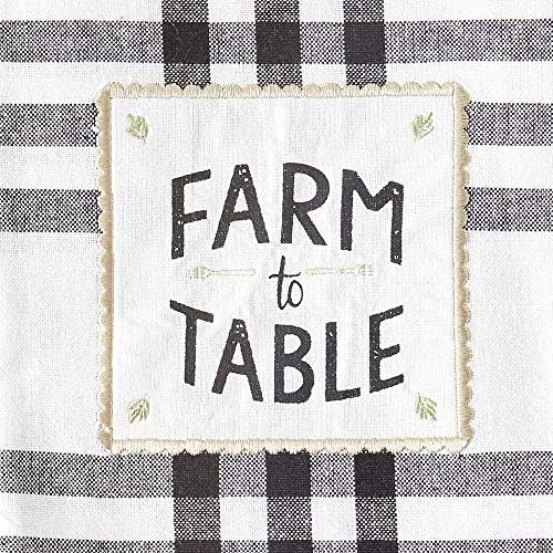 DII Home Sweet Farmhouse Kitchen Collection, Dishtowel Set, 18x28