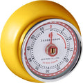 Zassenhaus Magnetic Retro Kitchen Timer, Classic Mechanical Cooking Timer by Zassenhaus