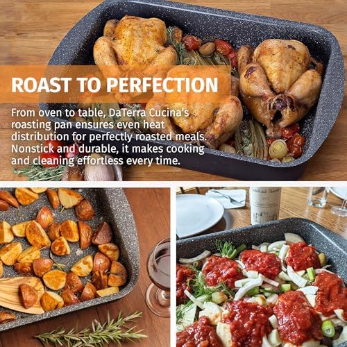DaTerra Cucina Ceramic-Coated Nonstick Roasting & Lasagna Pan
