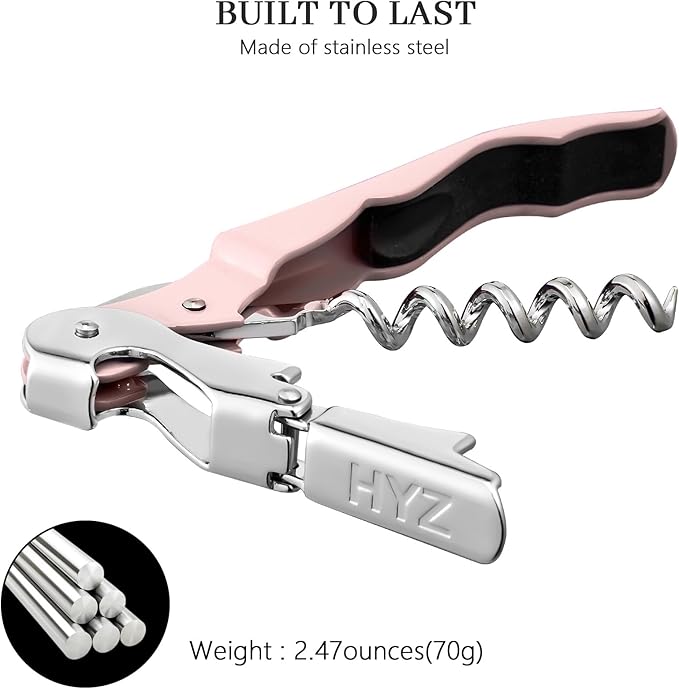 HYZ 2-Pack Wine Opener Waiter Corkscrew, Professional Wine Key - Image 3