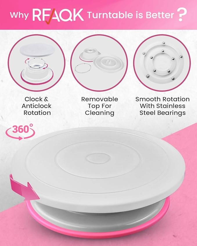 RFAQK 200PCs Cake Decorating Kit - Image 5
