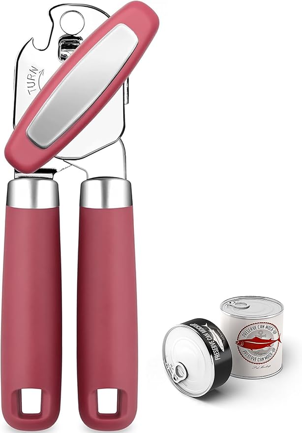 Can Opener, Professional 3-In-1 Multifunctional Manual Can Openers Bottle Opener by OUTWAY