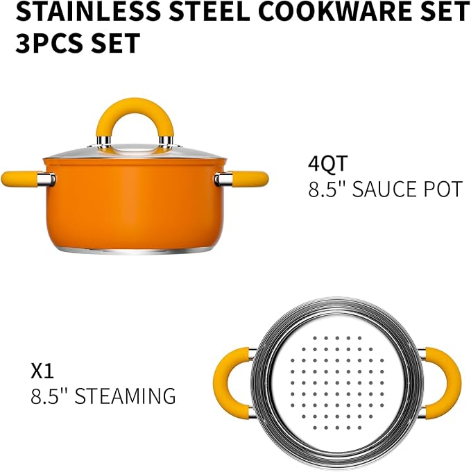 Vegetable Steamer, 4 Quart Steamer - Image 2