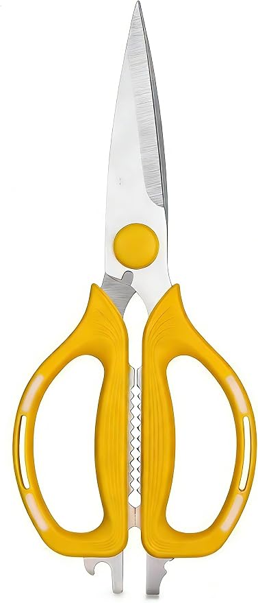 Kitchen Shears Scissors Food Scissors, 8-in-1 Multifunction Japanese Stainless by ARCHIKING