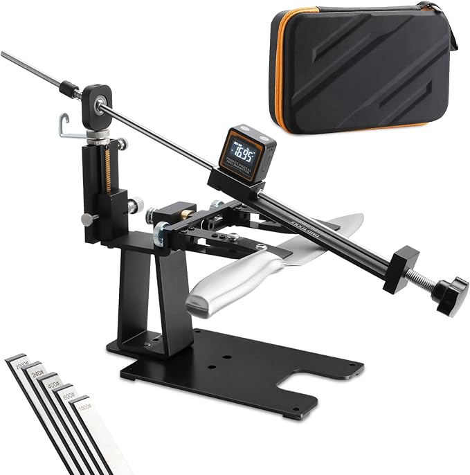 Newise Precision Knife Sharpening System, Adjustable Angle Guided Sharpener Kit by Unknown