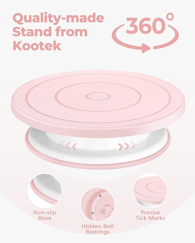 Kootek 158PCs Cake Decorating Kit, Baking Supplies Tools - Image 2