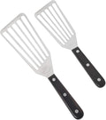 Fish Spatula, 2 Pack Stainless Steel Metal Spatula, Slotted Spatulas by YOLCAR