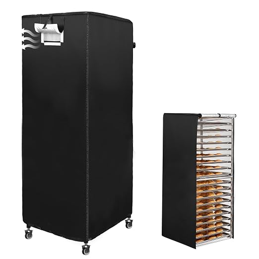 Black 20tier Sheet Pan Rack/Bun Pan Rack Cover by Unknown