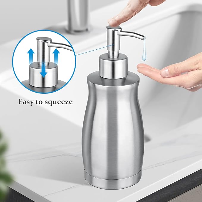 Soap Dispenser Stainless Steel - Image 4