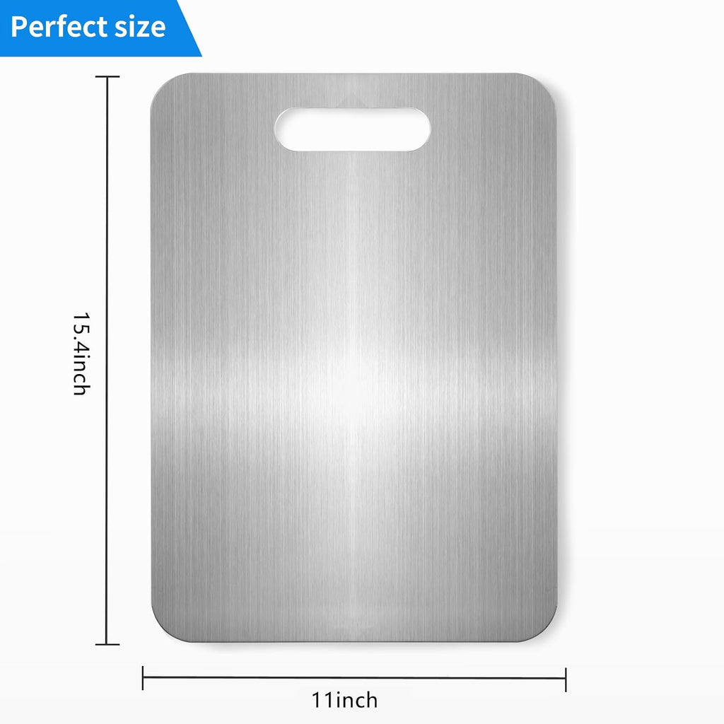 Titanium Cutting Board - 100% Pure Titanium Cutting Boards for