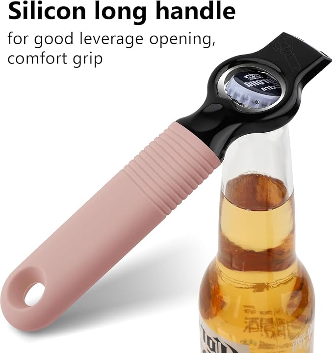 2-Pack Magnetic Beer Bottle Opener & Soda Can Opener, 2-in-1 Bottle Opener and - Image 4