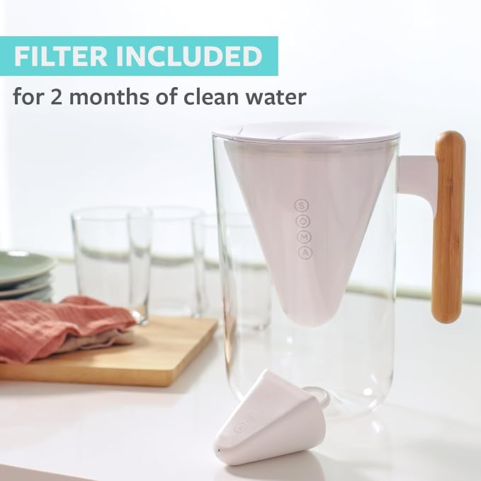 Soma by Full Circle 10-Cup Water Filter Pitcher - Image 4