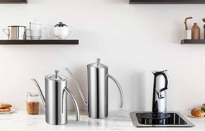 KSENDALO Premium SUS304 Stainless Steel Olive Oil Bottle Dispenser & Kitchen - Image 3
