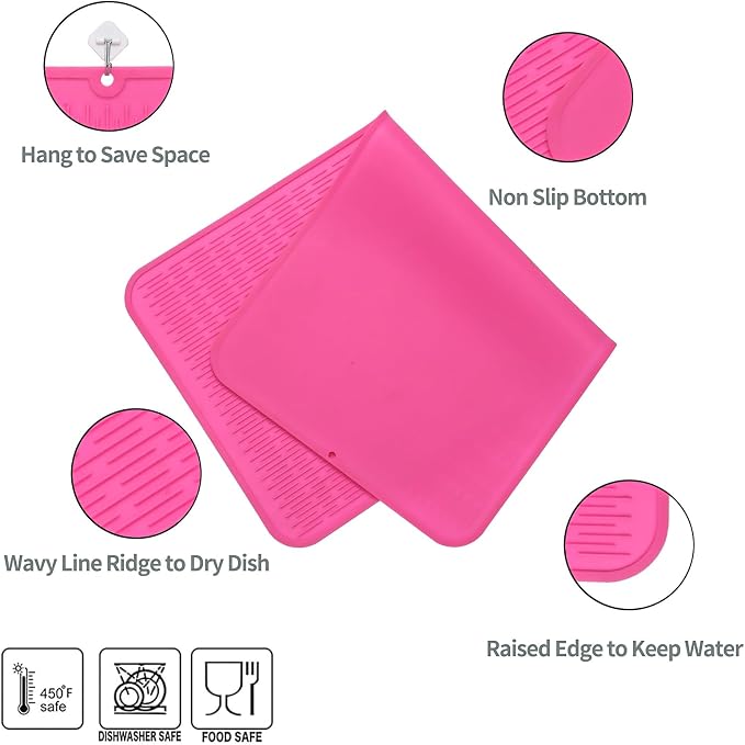 MicoYang Silicone Dish Drying Mat - Image 3