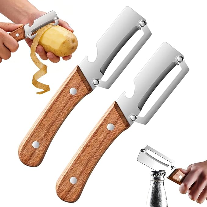 2PCS Multifunctional Vegetable Peeler by Unknown