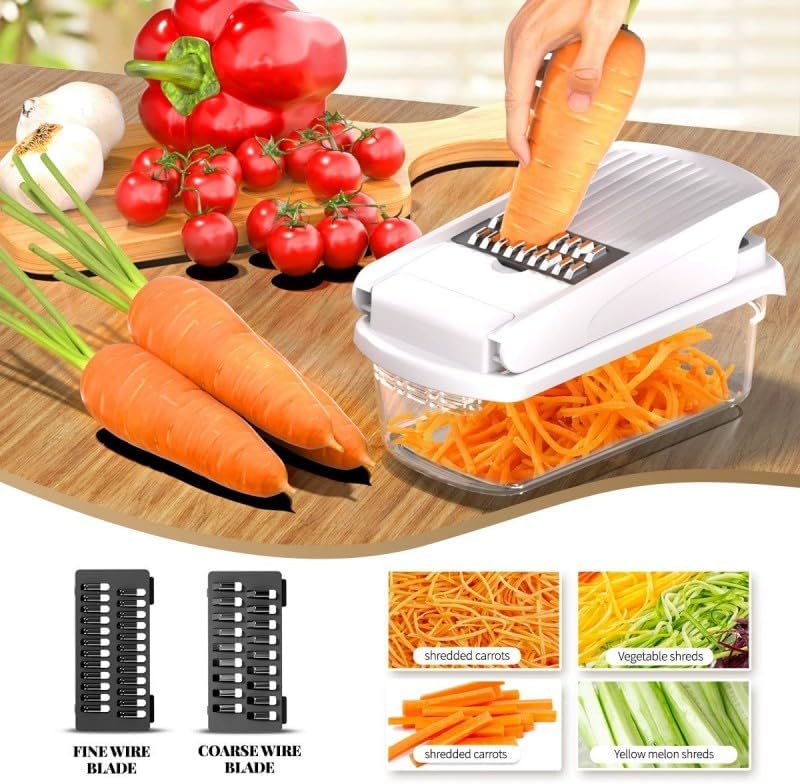 Fusionshop(USA) 10-in-1 Vegetable Chopper