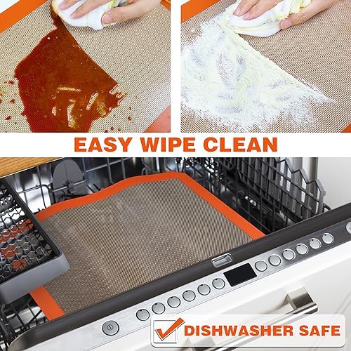 German Silicone Baking Mats - 9 inch