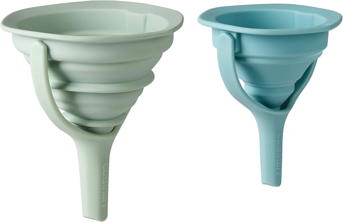 Cuisinart Set of 2 Collapsible Silicone Funnels, CTG-00-2FS - Image 2