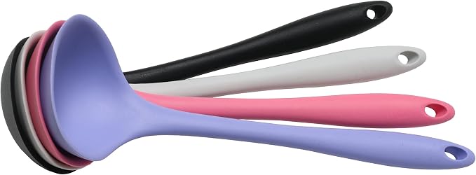 Chef Craft Premium Silicone Cooking Ladle, 11.25 inch - Image 3