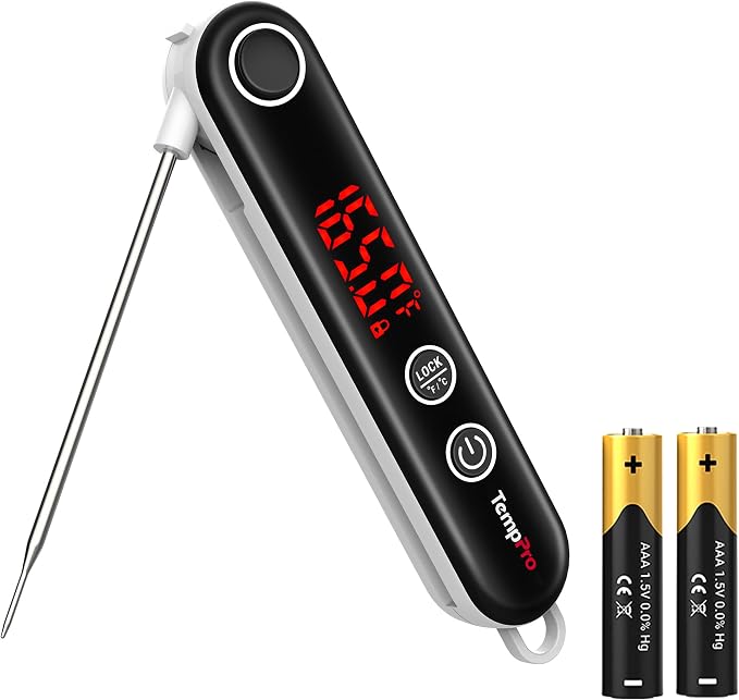 TempPro TP18 Instant Read Meat Thermometer Digital by TempPro