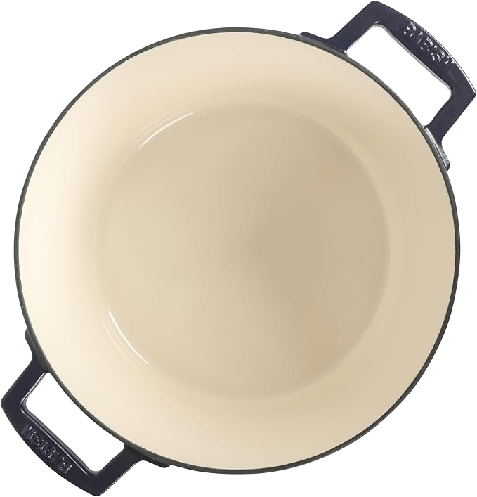 Babish 6-Quart Round Enameled Cast Iron Dutch Oven - Image 5