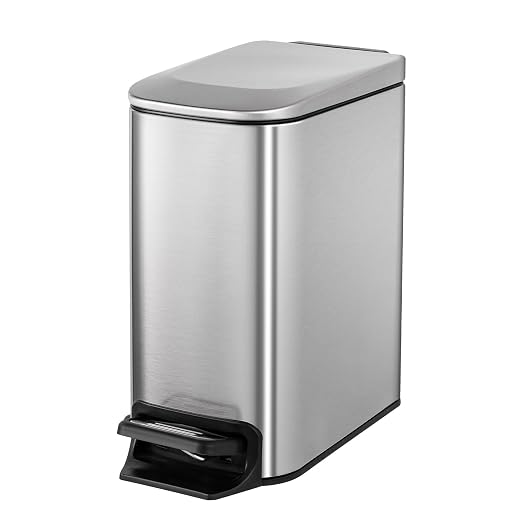 Cesun Small Bathroom Trash Can by Cesun