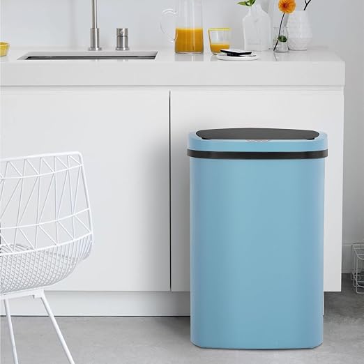 BestOffice | 13 Gallon Plastic Trash Can - Image 6
