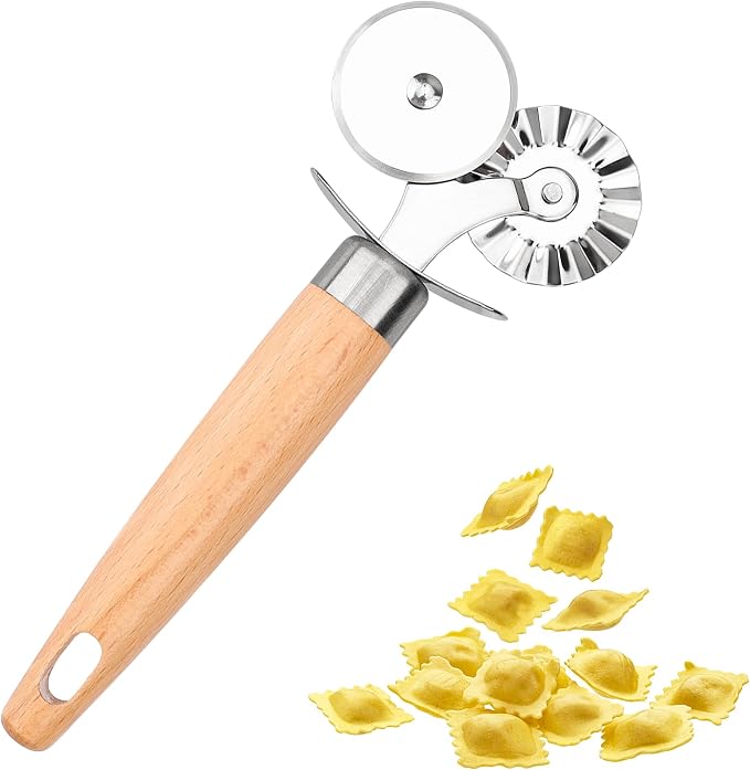 Pastry Cutter Double Wheel by XINBADA