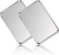 Stainless Steel Baking Sheet Set of 2, Deedro Cookie Sheet Metal Baking Pan by Deedro