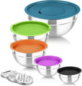 TeamFar Mixing Bowls with Lids, by TeamFar