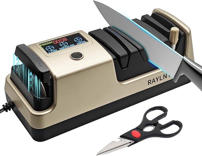 Professional 5-in-1 Electric Knife Sharpener by Unknown