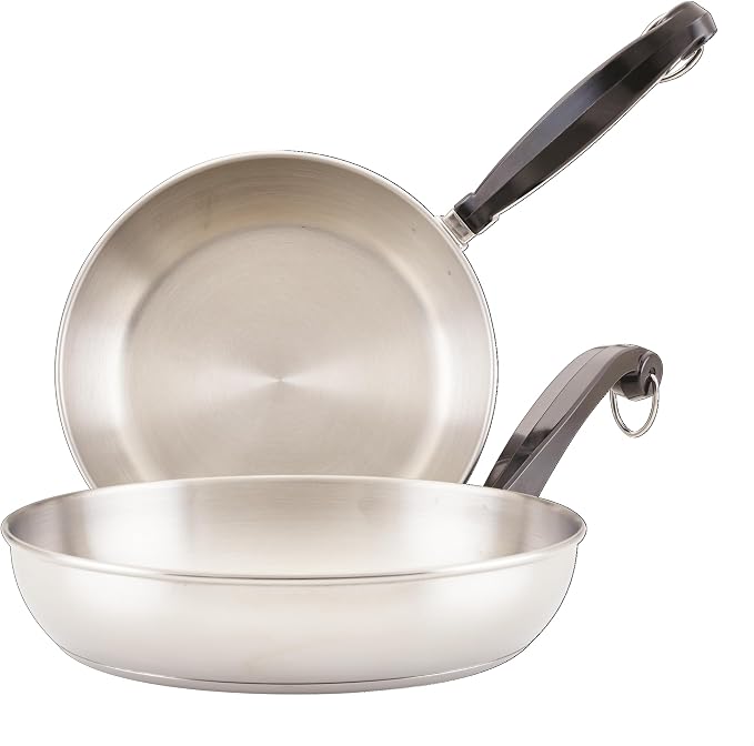 Farberware Classic Stainless Steel Frying Pan Set / Fry Pan Set / Stainless by Farberware
