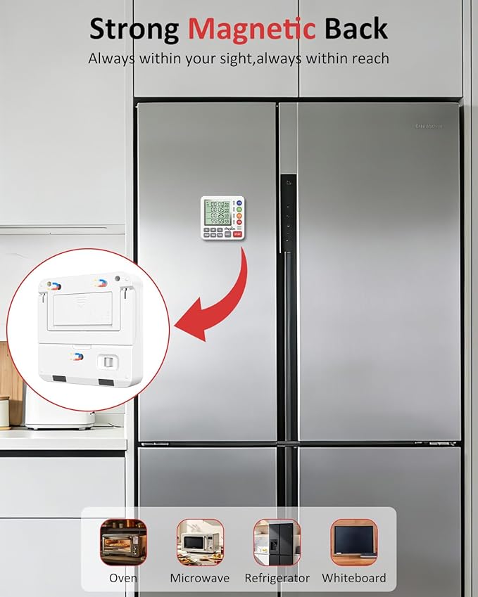 Digital Kitchen Timer for Cooking - Image 4