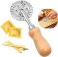 Pastry and Pasta Wheel 1.9 inch – Dough Crimper Ravioli Dumpling Pierogi Cutter by Unknown