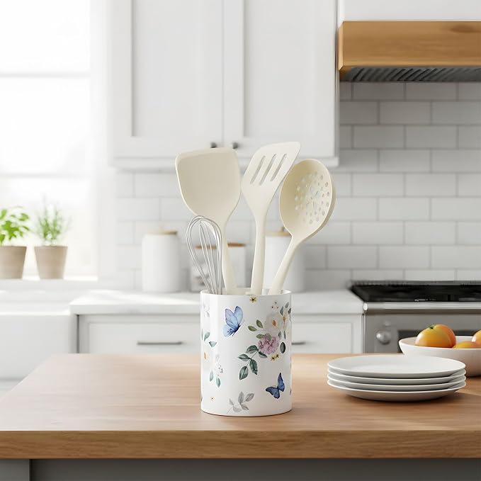 WILLBOND Butterfly Spring Kitchen Decor Acrylic Butterfly Kitchen Utensil - Image 4
