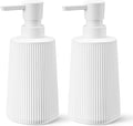 White 2 Pack Hand Soap Dispensers Set by zuxzmj