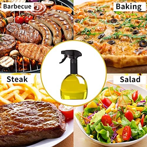 9.5oz Oil Sprayer for Cooking, Gray