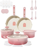 CAROTE 20Pcs Titanium Cookware Set, Pots and Pans Set Non Stick, Kitchen by CAROTE