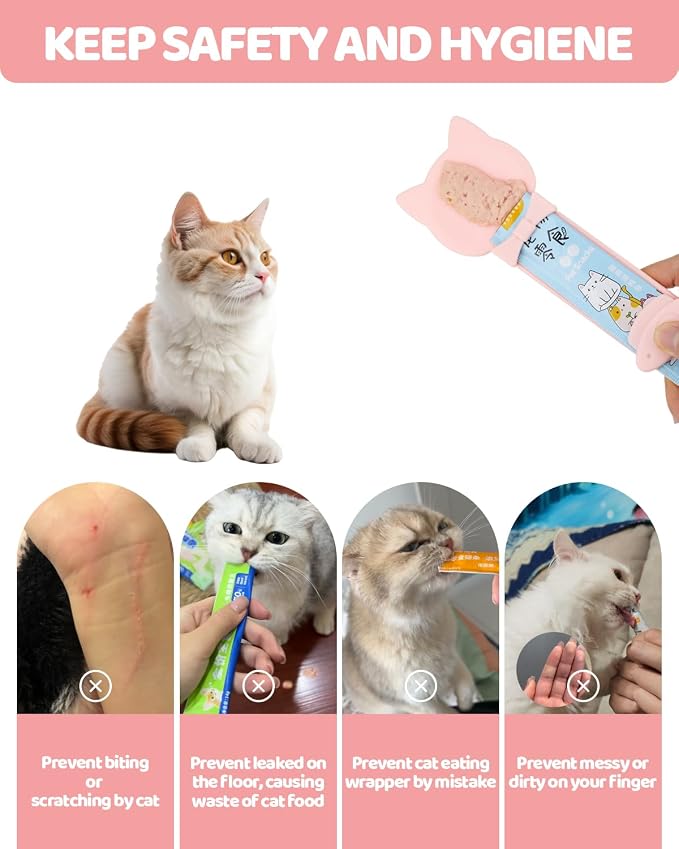 5 PCS Cat Food Can Covers Lids Set, Silicone Pet Food Can Lids - Image 4