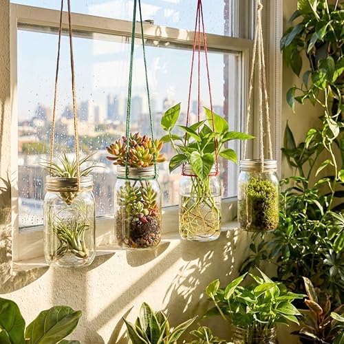 12 Pack 32 oz Wide Mouth Mason Jars with Airtight Lids