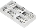 SpaceAid Bamboo Silverware Drawer Organizer by SpaceAid