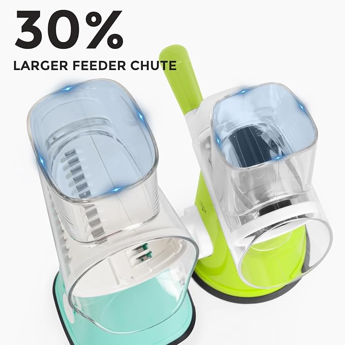 X Home 5-in-1 Rotary Cheese Grater - Image 4