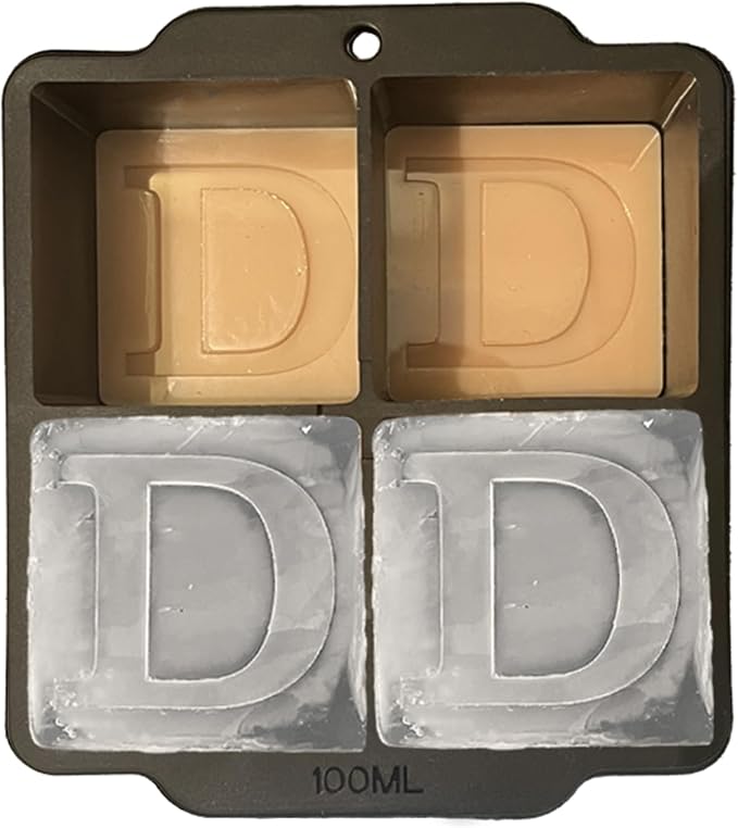 Monogrammed Ice Cubes Mold by ZX