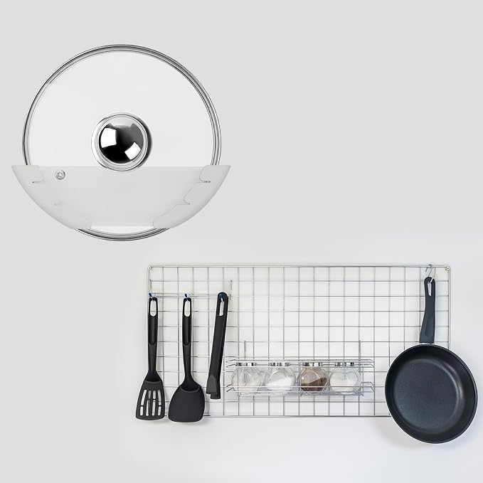Universal Pot Lid Organizer for Cabinet, Fits 6" to 13.5" - Image 9