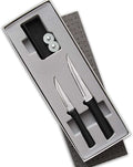 Rada Cutlery Paring Plus Sharpener Set, 3-Piece Knife Set by RadaCutlery