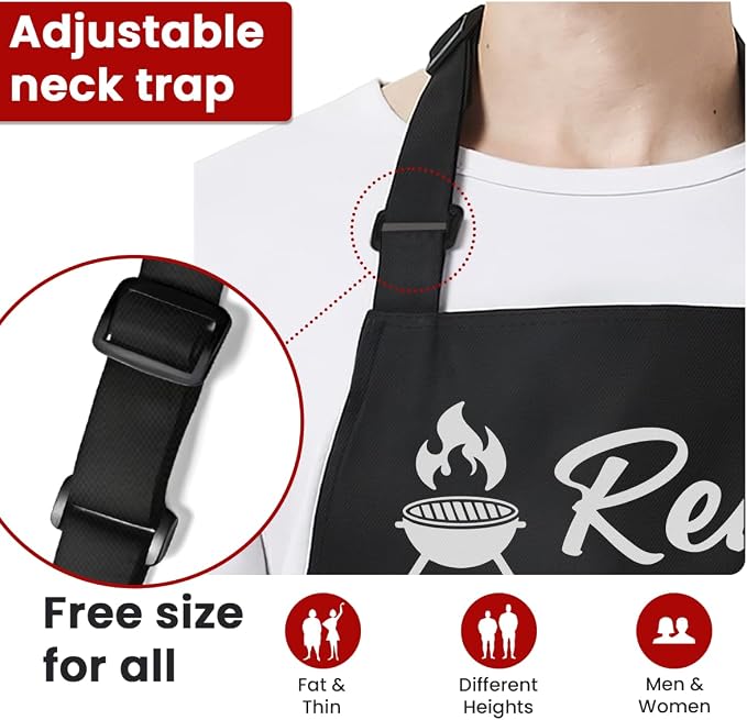 SANDJEST Funny Mens Aprons - Image 4