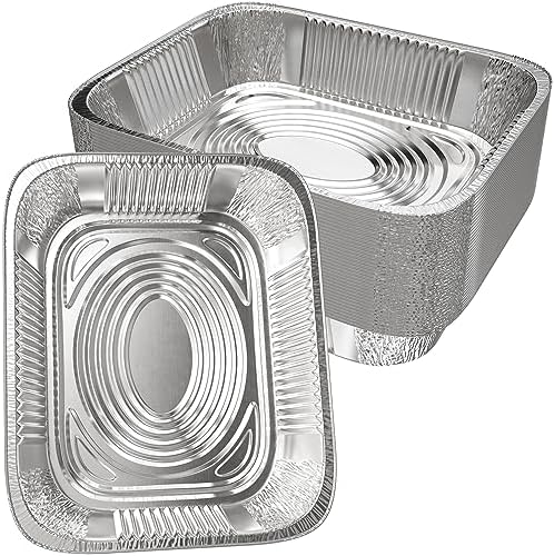 Aluminum Pans 9x13 [10 Pack] Aluminum Foil Trays - Disposable for