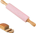 Silicone Rolling Pin for Baking, 15Inch Pastry Dough Roller by Fymlhomi