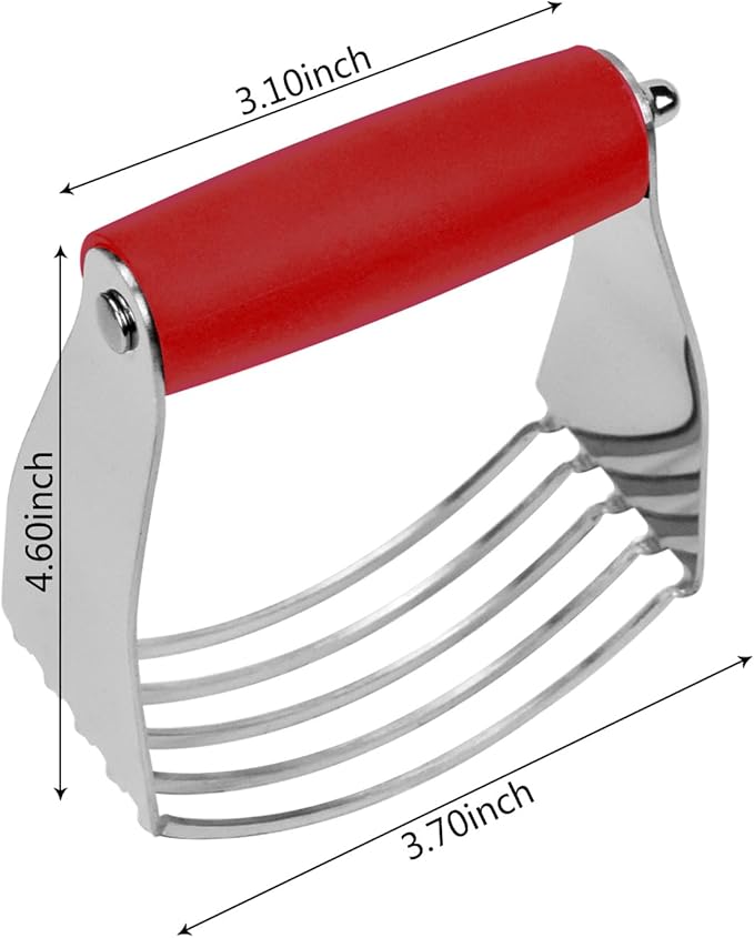 Dough Blender Heavy Duty Pastry Cutter Stainless Steel Butter Cutter - Image 2